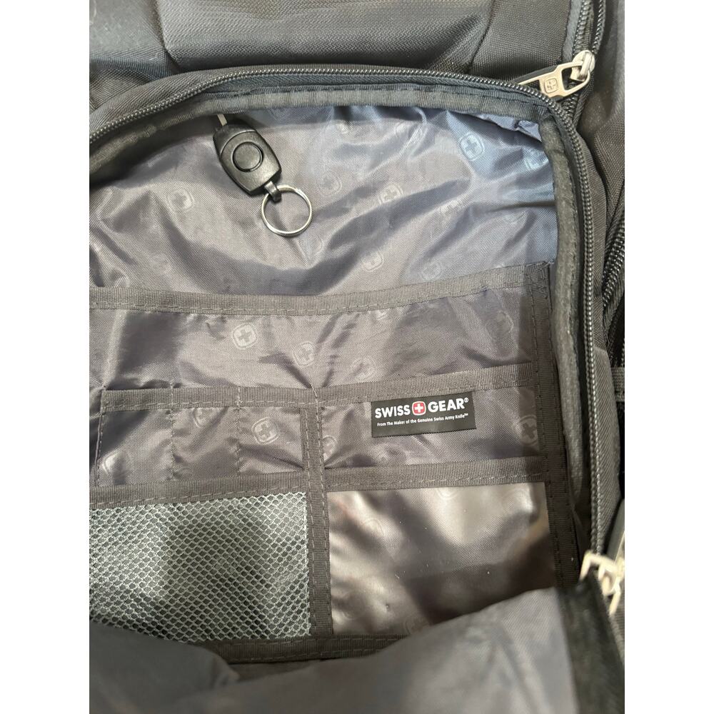 SwissGear ScanSmart Laptop Backpack Black TSA Travel Business Bag NWOT - Picture 3 of 11